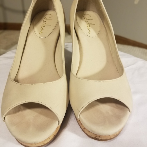Cole Haan Air Delfina Peep Toe Wedge - Picture 5 of 7
